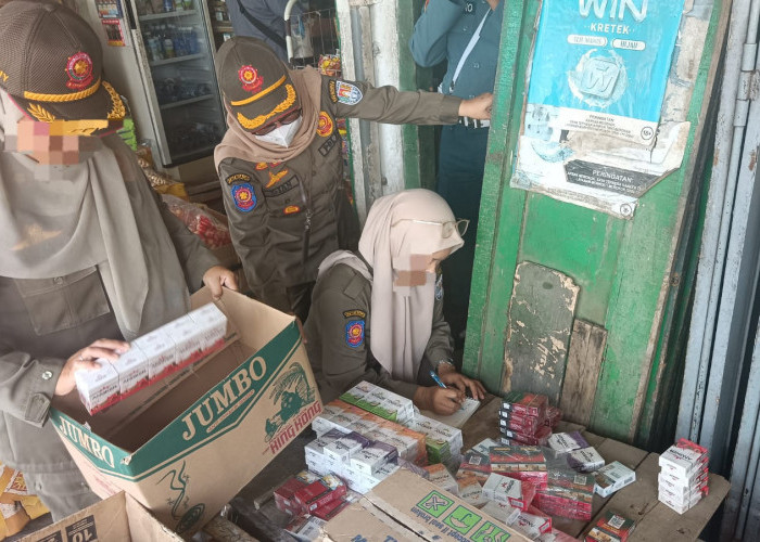 Razia Rokok Ilegal di Cilacap, 10.060 Batang Berhasil Disita