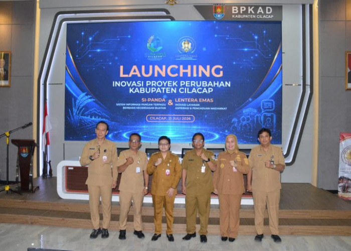 Pemkab Cilacap Luncurkan Dua Inovasi Digital untuk Tingkatkan Pelayanan