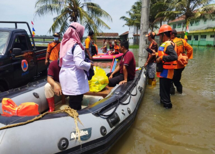 Dua Kecamatan di Wilayah Cilacap Timur Langganan Banjir, BPBD Ajak Masyarakat Bersihkan Lingkungan 