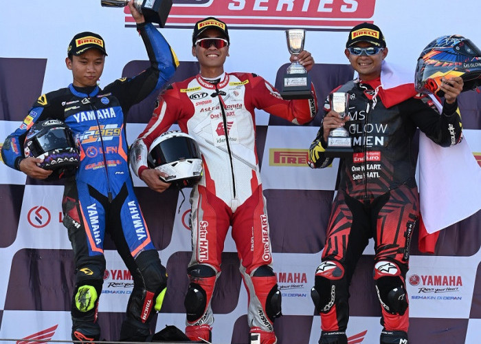 Pebalap Muda Binaan AHM Indonesia Berjaya di Kancah Internasional dan Nasional