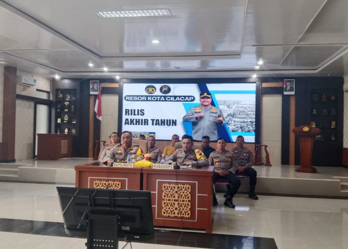Kriminalitas di Cilacap Turun, Kamtibmas 2025 Terkendali
