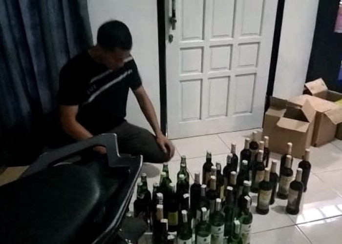62 Botol Miras di Amankan Satpol PP Banjarnegara 