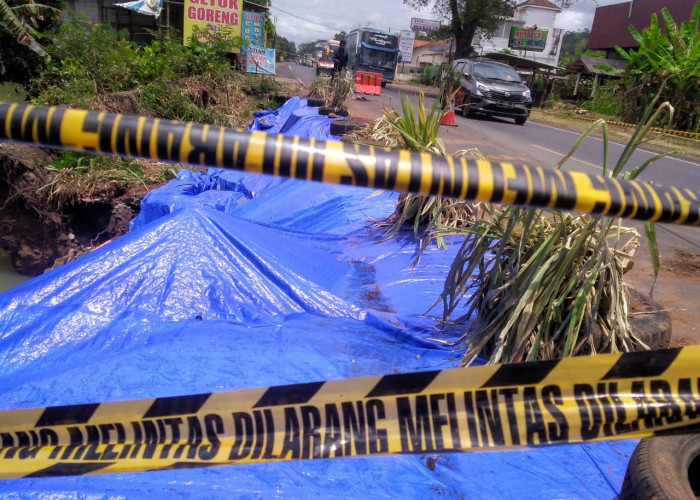 PPK: Longsor Bahu Jalan Nasional di Kemranjen Segera Ditangani