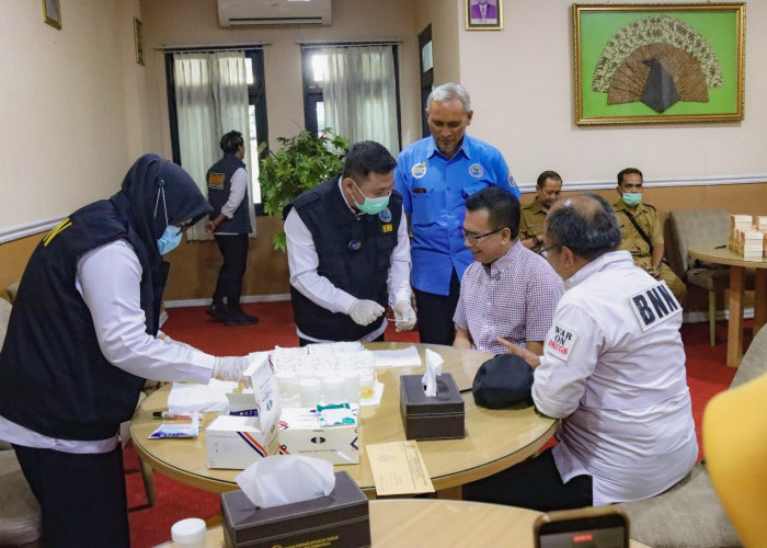 Dukung Purbalingga Bersinar, 100 Persen Anggota DPRD Jalani Tes Urine