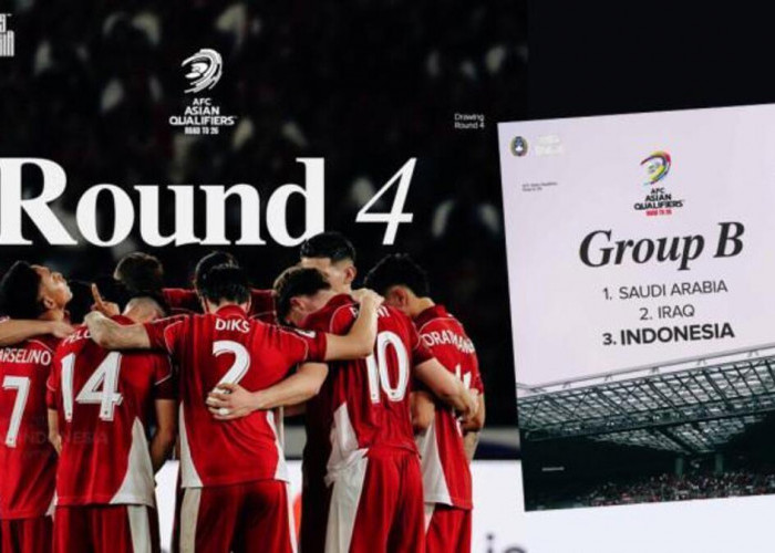 Drawing Round 4 Kualifikasi Piala Dunia, Indonesia Masuk Grup B Bersama Saudi Arabia dan Iraq
