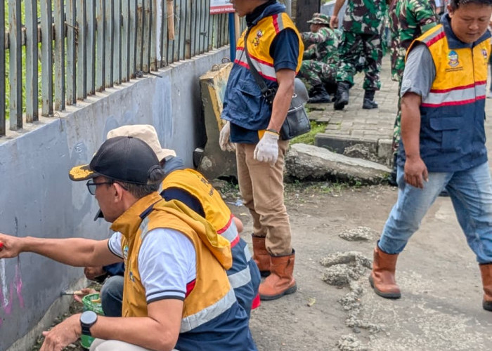 Wajah Kusam Underpass Soedirman Mulai Dipoles, DPU dan TNI Gelar Aksi Bersih-Bersih Respons Keluhan Warga
