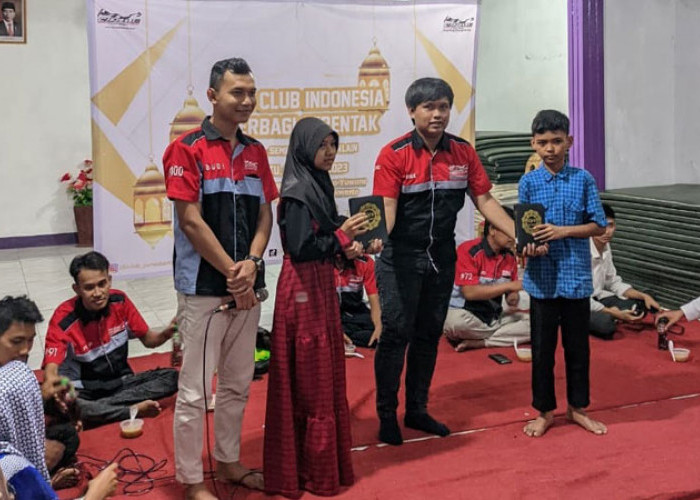 Gelar Bakti Sosial, Komunitas Honda CBR Club Indonesia Region Purwokerto Turun ke Panti Asuhan