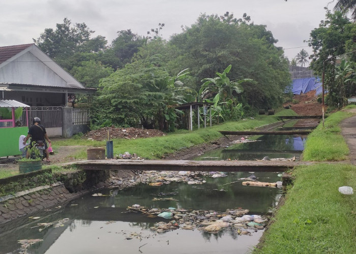 Aliran Irigasi di Tanjung Tersumbat, Bau Sampah Menyengat