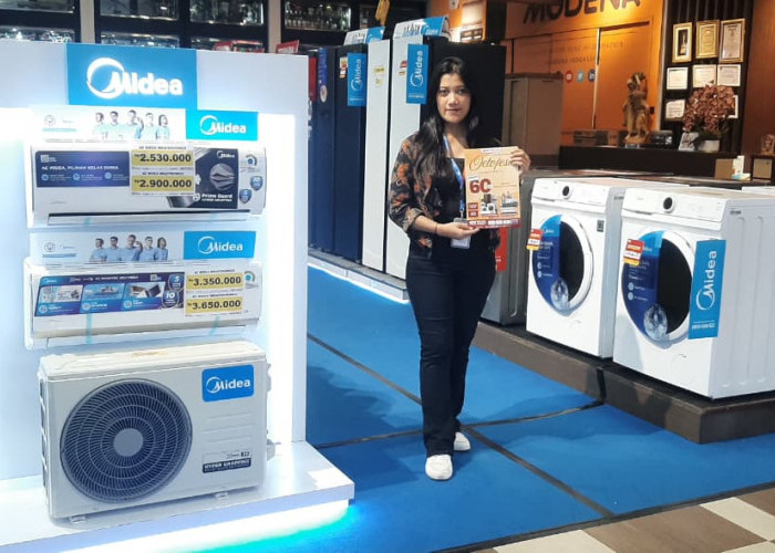 Depo Pelita Gelar Pameran Elektronik Octofest, Hadirkan Produk Terbaru dari Midea dan Toshiba