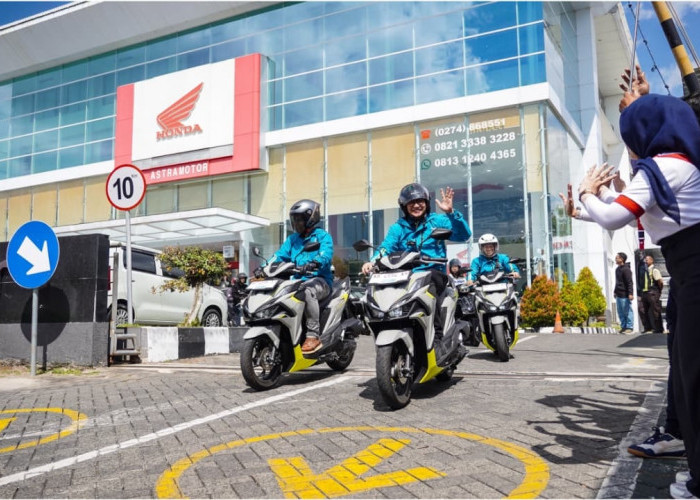 Rayakan Harpelnas 2026, Astra Motor Yogyakarta Beri Kejutan untuk Konsumen Honda