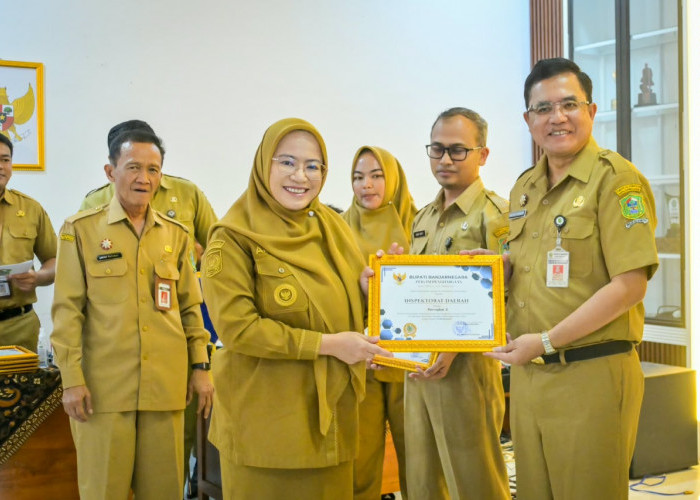 Nilai Pengawasan Arsip Banjarnegara Naik, Bupati Ingatkan Risiko Administrasi