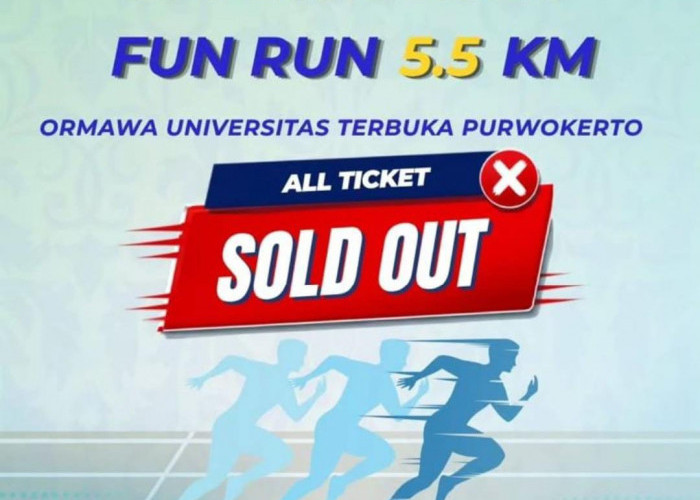 SPARTA Fun Run 5,5K 2026 Siap Digelar di UT Purwokerto, Yuk Amankan Tiketnya!