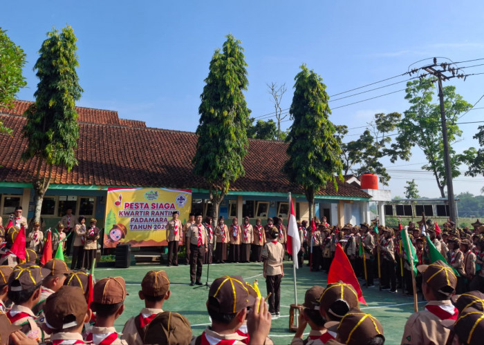 384 Pramuka Cilik Ramaikan Pesta Siaga Kwarran Padamara 2026