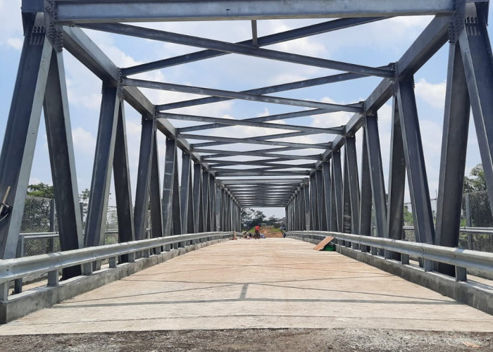 Jembatan Wika di Purbalingga Akhirnya Selesai Dikerjakan