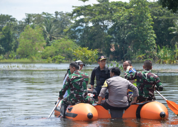 406 Rumah di Desa Sidamulya, Wanareja Terendam Banjir, 952 Jiwa Terdampak
