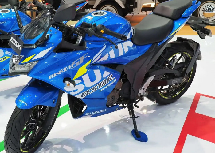 Suzuki Gixxer SF 250, Sport Bike Rp56 Jutaan dengan Desain Racing dan Fitur Modern