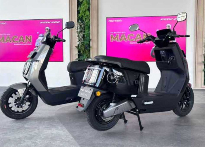 Resmi Meluncur! Motor Listrik Dari Polytron, Fox 200 Khusus Perempuan!