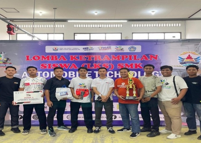 Ma’mun Luthfi Sabet Juara 2 LKS TKR