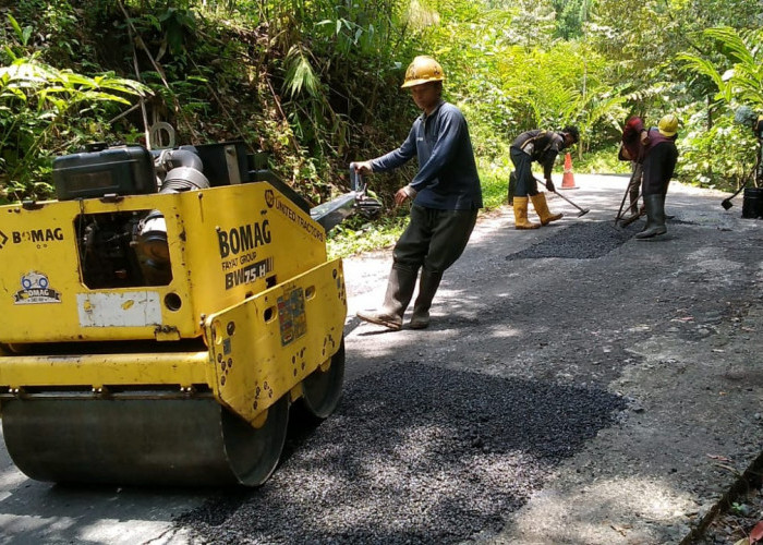 Kondisi Jalan di Kecamatan Tambak hingga Perbatasan Kabupaten Banjarnegara Rusak