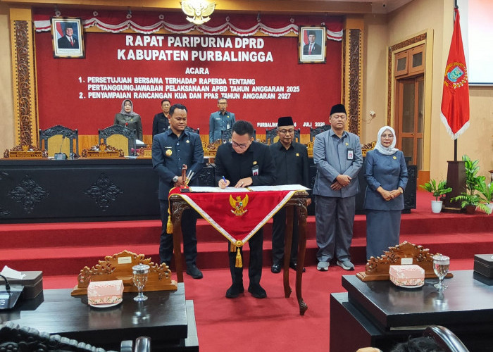 DPRD dan Pemkab Purbalingga Sepakati Raperda Pertanggungjawaban APBD 2025, Tinggal Menunggu Evaluasi Gubernur