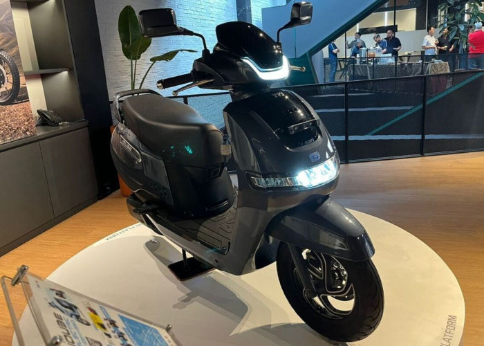 Motor Listrik TVS iQube S Dijual Seharga Rp 50 Jutaan, Tawarkan Spek Modern dan Jarak Tempuh 145 KM