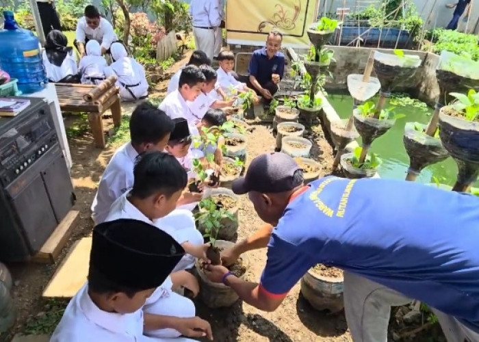 Rutan Banyumas Jadi Tujuan Wisata Siswa, SDN 3 Sudagaran Belajar Hukum dan Ketahanan Pangan