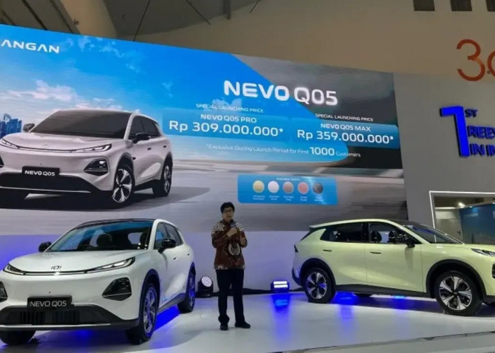 SUV Listrik Baru Changan Nevo Q05 yang Tampil di GIIAS 2026, Fitur Canggihnya Menggoda