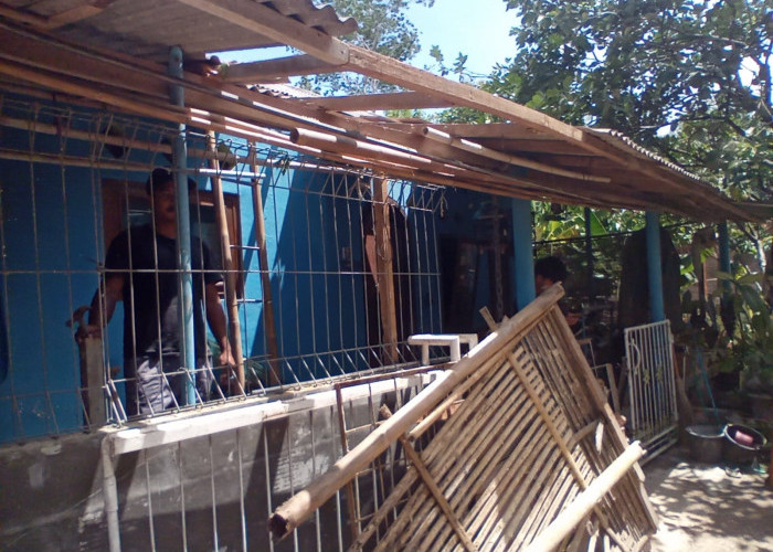 Puluhan Rumah di Jetis, Cilacap Rusak Akibat Angin Kencang 