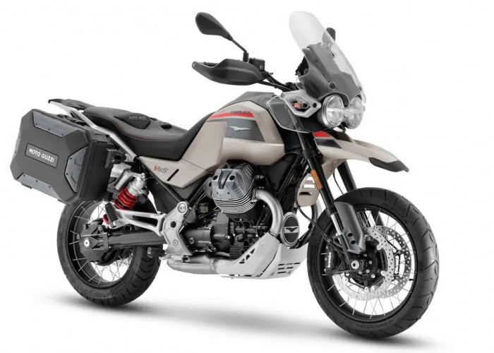 Moto Guzzi V85 TT Travel, Motor Adventure Premium Rp 690 Juta Bisa Dicicil Rp 8 Juta per Bulan!
