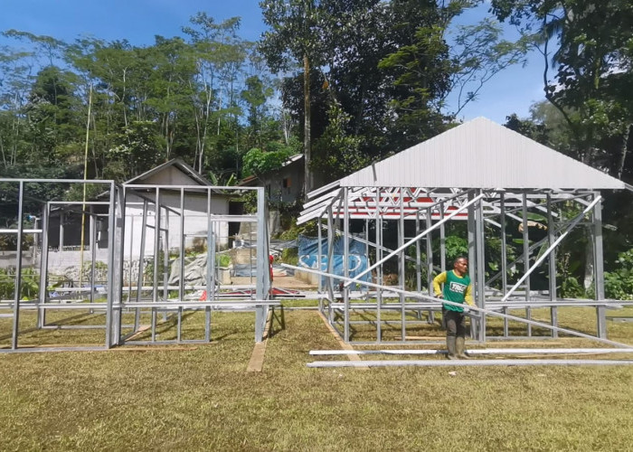 Pembangunan 50 Huntara Dimulai, Banjarnegara Utamakan Korban Rentan Situkung