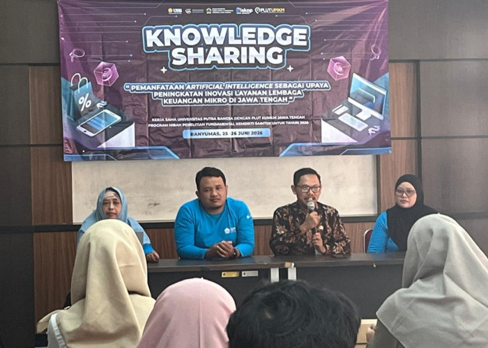 Tim Peneliti UPB Gelar FGD Knowledge Sharing Pemanfaatan AI bagi Karyawan LKM