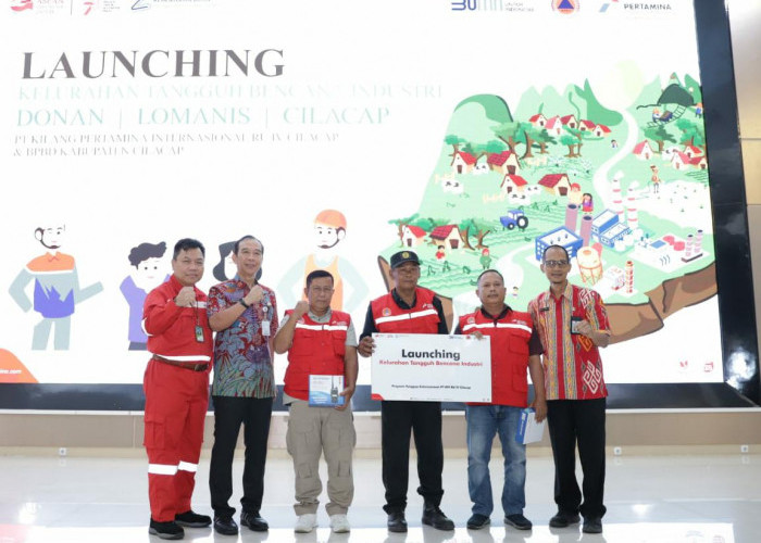 Kilang Cilacap Launching Program Kelurahan Tangguh Bencana Industri
