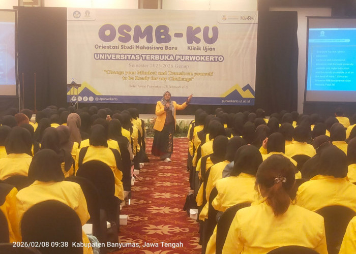 450 Mahasiswa Baru UT Purwokerto Ikuti OSMB, Siapkan Mahasiswa Mandiri dan Berprestasi 