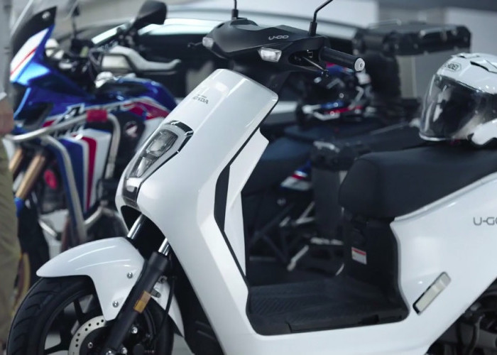 Cek Spesifikasi Motor Listrik Honda U-Go, Body Mungil Cocok untuk Pengendara Pemula