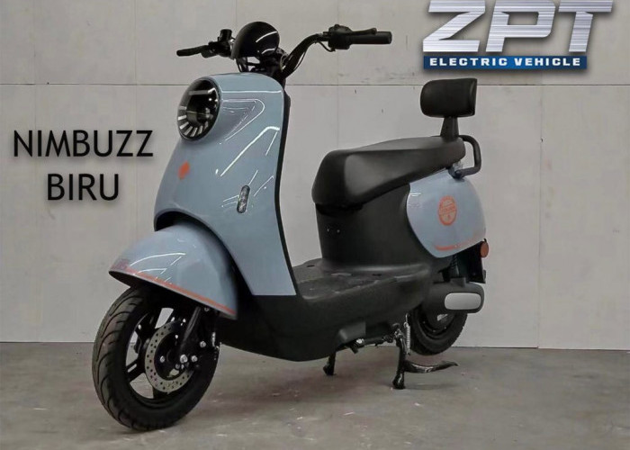 Motor Listrik ZPT Nimbuzz Dibanderol dengan Harga Murah, Setara Sepeda Listrik