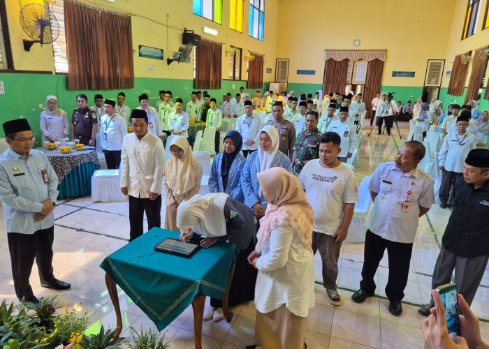 Pelajar Lintas Agama Purbalingga Teken Pakta Integritas Kerukunan Beragama