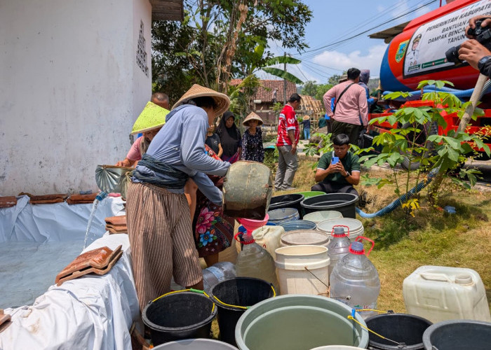 337 Tangki Air Bersih Sasar 46 Desa di Kebumen
