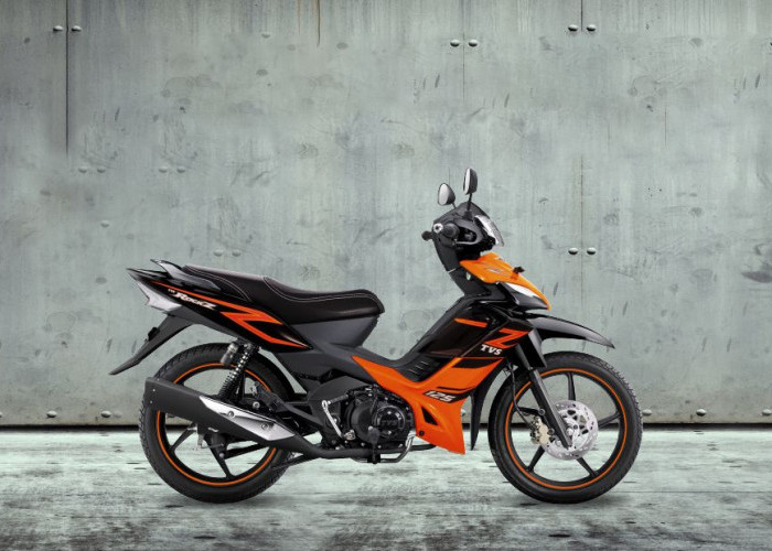 Mau Motor Rp 15 Jutaan yang Keren? Cek Harga Motor TVS Rockz 2024 Ini!