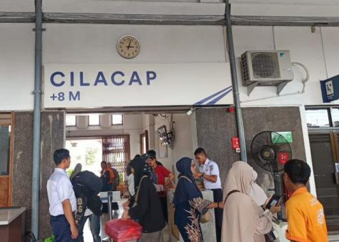 Libur Sekolah, Penumpang Kereta di Stasiun Cilacap Naik 9 Persen 