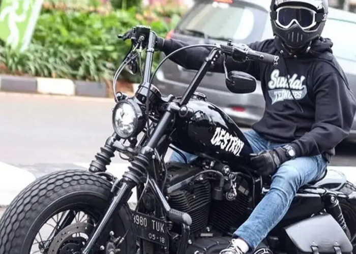 Mengintip Keunikan Motor Harley Davidson seperti yang Dimiliki El Botuna “The Prediksi”