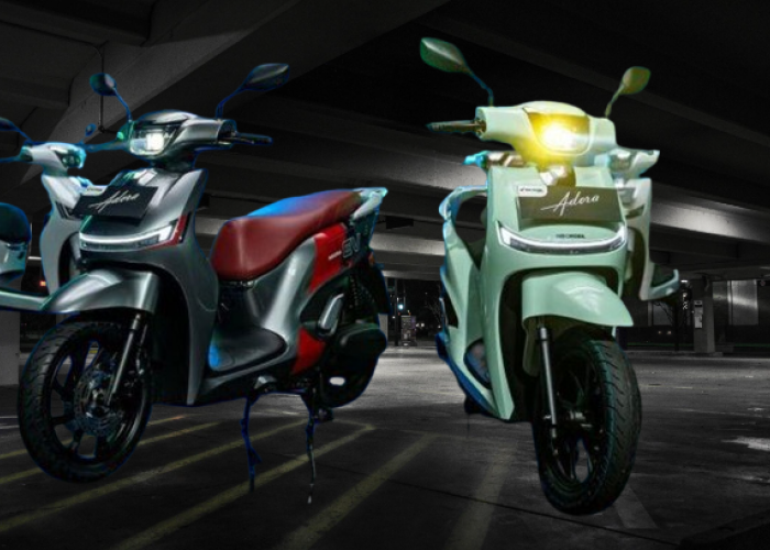 Motor Listrik Adora Hanya 20 Jutaan, Jarak Tempuh 110 KM Sekali Cas!