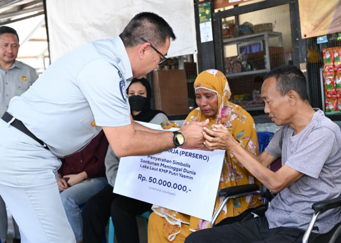 Santunan Korban KMP Putri Yasmin Diserahkan 24 Jam, Jasa Raharja Dampingi Ahli Waris di Mataram NTB