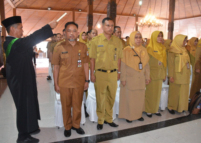 Dilantik Jadi Sekda Cilacap, Sadmoko Siap Jalankan Lima Misi Utama Pemerintahan