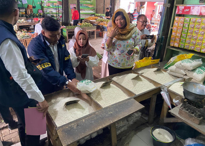 Satgas Pengendalian Harga Beras dan Polresta Banyumas Awasi HET, Pastikan Harga dan Mutu Sesuai Aturan