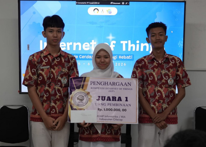 SMAN 1 Kedungreja Raih Juara 1 Kompetisi IoT PNC 2026