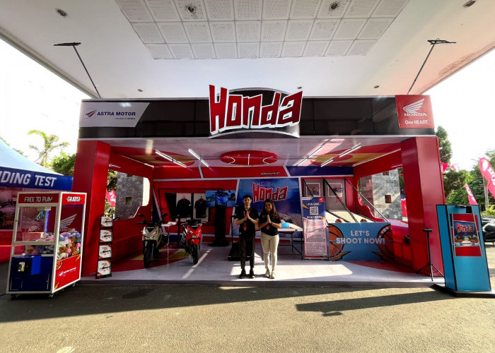 Astra Motor Yogyakarta Meriahkan DBL Series 2025 dengan Booth Honda Penuh Tantangan Seru