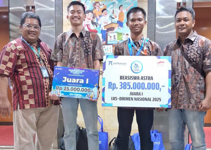 Bangga, SMK Ma'arif NU 1 Sumpiuh Sabet Medali Emas di Ajang LKS Tingkat Nasional