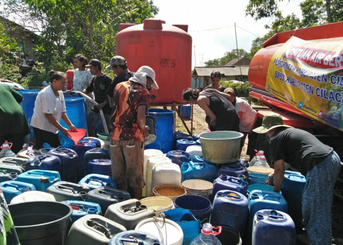 7.505 Jiwa terdampak Krisis Air Bersih, BPBD distribusikan 55.000 liter