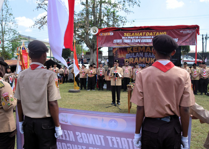 ETK 2026 Bawa Misi Swasembada Pangan, Pramuka Banyumas Perkuat Pengabdian
