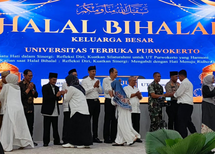 Hangat dan Penuh Makna, Halal Bihalal UT Purwokerto Pererat Silaturahmi